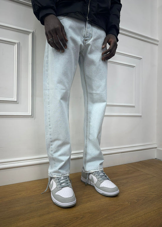 JEANS FONDO AMPIO LIGHT WASH