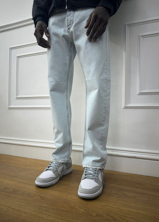 JEANS FONDO AMPIO LIGHT WASH